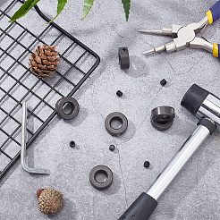 炭素鋼ダイヤフラム リング  固定リング  リテーナーリング  ベアリングの付属品  電気泳動黒  20x8mm  内径：10mm&nbsp;FIND-UN0001-34D