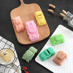 食品グレードのシリコンモールド  フォンダン型  DIYケーキデコレーション用  チョコレート  キャンディ  UVレジン＆エポキシ樹脂ジュエリー作り  車  ピンク  318x231x41~47mm  1：49.5x92mm  2：53.5x85mm  3：93.5x52.5mm  4：124.5x63.5mm&nbsp;DIY-I021-46