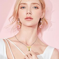 32本16スタイルレジンペンダント  プラチナアイアンペグベイル付き  混合図形  カラフル  22x20x10.5mm  穴：2mm  2個/スタイル&nbsp;RESI-CA0001-28
