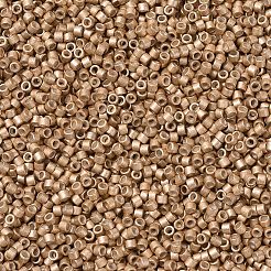 MIYUKIデリカビーズ  シリンダー  日本製シードビーズ  11/0  （db1155)亜鉛メッキ半霜マスカット  1.3x1.6mm  穴：0.8mm  約20000個/袋  100 G /袋&nbsp;SEED-J020-DB1155