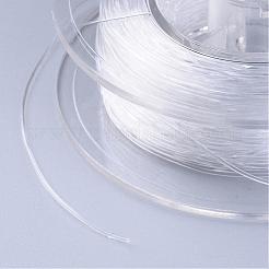日本の弾性水晶の線  ジュエリー作りのための伸縮性のあるブレスレットのひも  透明  1.5mm  約15ヤード/ロール  45フィート/ロール&nbsp;EW-F004-1.5mm