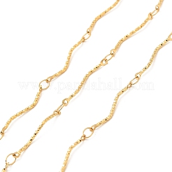 イオンプレーティング（IP）304ステンレスリンクチェーン  ゴールドカラー  56x45.5mm&nbsp;STAS-D084-36G