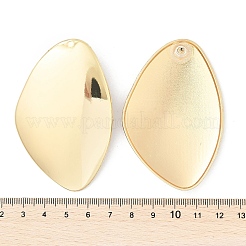 合金スタンドピアス  左右  ゴールドカラー  70.5x46mm&nbsp;EJEW-D300-03G
