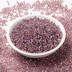 MIYUKIラウンドロカイユビーズ  日本製シードビーズ  （rr3523)  8/0  3mm  穴：1mm  約422~455PCS /ボトル  10 G /ボトル&nbsp;SEED-JP0009-RR3523
