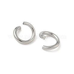 304ステンレススチールオープン丸カン  ラウンド  ステンレス鋼色  5x0.8mm  20ゲージ  内径：3.5mm&nbsp;STAS-Z150-01B-P