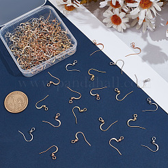 ステンレススチール製フレンチピアスフック150種類3個  ミックスカラー  15~17x16~19.5mm  穴：2mm  ピン：0.7mm  50個/スタイル&nbsp;STAS-ME0002-42