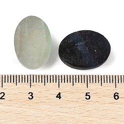 天然の蛍石カボション  オーバル  18x13x8.5~10.5mm&nbsp;G-K338-38A-04