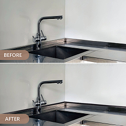 塩ビ自己接着性の柔軟な成形トリム  天井モールディング  家具用ウォールトリム  ドア  ワードローブ  室内装飾  模造ジェッソライン  ブラック  10mm&nbsp;DIY-WH20007-40B-06