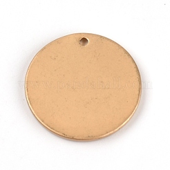 合金ペンダント  十二星座  フラットラウンドのチャーム  乙女座  15x1mm  穴：1mm&nbsp;PALLOY-WH0086-53I