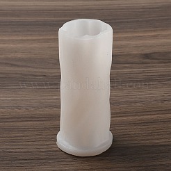 DIYキャンドルシリコンモールド  キャンドル作り用  柱  ホワイト  10.7x4.5cm  内径：3.7のCM&nbsp;SIMO-C014-02J
