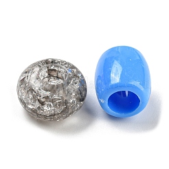 プラスチックビーズ  ロンデルと列  ミックスカラー  6.5~14x5~12mm  穴：2.8~6.5mm&nbsp;MACR-XCP0001-16