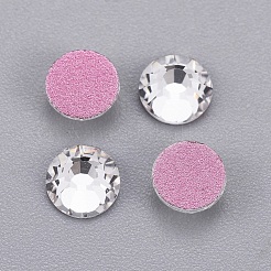 ガラスラインストーンカボション  グレードAA  フラットバック＆多面  半円  クリスタル  ss20  4.6~4.8mm  約1440個/袋&nbsp;RGLA-A019-SS20-A001