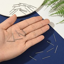 シーグレース真鍮ペンダント  バー  カドミウムフリー＆ニッケルフリー＆鉛フリー  プラチナメッキ  20x2x1mm  穴：0.9mm&nbsp;XGR0131P-140P