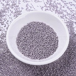 MIYUKIデリカビーズ  シリンダー  日本製シードビーズ  11/0  （db0419)亜鉛メッキほこりの多い蘭  1.3x1.6mm  穴：0.8mm  約2000PCS /ボトル  10 G /ボトル&nbsp;SEED-JP0008-DB0419