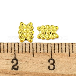 真鍮製カボション  ネイルアートスタッド  ネイルアートの装飾の付属品  ゴールドカラー  6x4.5x0.5mm  約2380個/セット&nbsp;MRMJ-XCP0001-59G