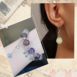 100 個 10 スタイル チベット スタイル合金ビーズ キャップ  花  アンティークシルバー  8~10x2~3.5mm  穴：1~2mm  10個/スタイル&nbsp;FIND-CJ0005-67