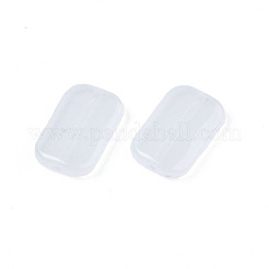 透明なアクリルビーズ  長方形  透明  22x14.5x5mm  穴：1.6mm  約390個/500g&nbsp;TACR-N009-29