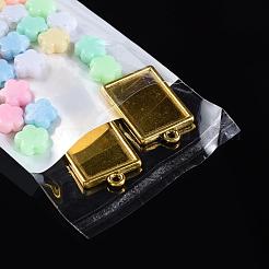 長方形セロファンバッグ  ホワイト  12x6.1cm  一方的な厚さ：0.1mm  インナー対策：7.2x6.1のCM  穴：6mm&nbsp;OPC-F001-03D