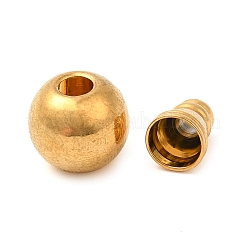 ラックメッキ真鍮3穴グルビーズ  Tドリルビーズ  ティアドロップ  長持ちメッキ  ゴールドカラー  10x8mm  穴：3.5mm&nbsp;KK-Q778-01G