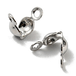 真鍮製ダルマチープ  カドミウムフリー＆鉛フリー  プラチナ  8x4mm  穴：1.4mm&nbsp;FIND-R144-11P