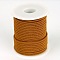 Round Polyester Cords, Peru, 3mm, about 21.87 yards(20m)/roll