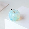 Opalite Display Decorations, Figurine, Pumpkin, 30x30mm