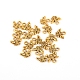 合金チャーム  ミツバチ  アンティーク黄金  9.5x11x2mm  穴：1.6mm&nbsp;PALLOY-TAC0012-12AG-1