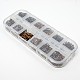 真鍮製オープン丸カン1箱  ラウンド  混成  4mm / 5mm / 6mm / 7mm / 8mm / 10mm  赤銅鉱&nbsp;KK-X0059-R-NF-B-2