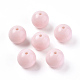 ソリッド分厚いフーセンガム風のアクリルビーズ  ラウンド  ピンク  20mm  穴：3mm  約112個/500g&nbsp;MACR-I026-20mm-01-1