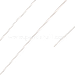 銅ワイヤー  長持ちメッキ  銀  26ゲージ  0.4mm  80 m /ロール&nbsp;CWIR-C003-02B-S