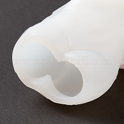 DIY 裸の女性の花瓶 シリコン製胸像型作り  レジン型  半身彫刻用 UV樹脂＆エポキシ樹脂 3D セクシーな女性ボディクラフト作り  ホワイト  104x69x63mm  内径：34x46mm&nbsp;LS-DIY-G050-02