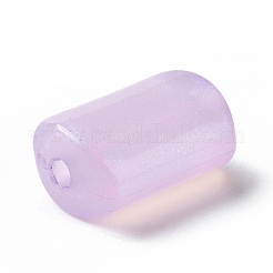 蓄光アクリルビーズ  キラキラビーズ  暗闇で光る  長方形  ミックスカラー  18.5x12x8.5mm  穴：2.8mm  約320個/500g&nbsp;OACR-E010-18