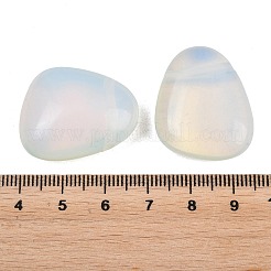 天然石&合成ミックスストーンペンダント  梨のチャーム  染めと未染色の混合  23~23.5x28.5~29x12~13mm  穴：2.5mm&nbsp;G-B195-01