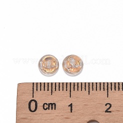 925スターリングシルバーピアスキャッチ  18KGP本金メッキ  5x4mm  穴：0.6mm&nbsp;STER-E062-01G