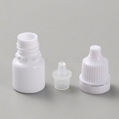 プラスチック接着剤ボトル  ホワイト  1.8x4.4cm  内径：0.85のCM  容量：3ml（0.10fl.oz）&nbsp;AJEW-WH0348-299A