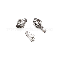 真鍮のアイスピックピンチベイル  ミックスカラー  5pcs /サイズ  15個/セット&nbsp;KK-TA0007-15