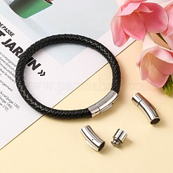 変色しにくい304ステンレススチール製バヨネット留め具  チューブ  ステンレス鋼色  31x10x11mm  穴：8mm&nbsp;STAS-F131-26P
