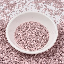 MIYUKIデリカビーズ  シリンダー  日本製シードビーズ  11/0  （db1525)マット不透明ピンクシャンパンyellowab  1.3x1.6mm  穴：0.8mm  約2000PCS /ボトル  10 G /ボトル&nbsp;SEED-JP0008-DB1525