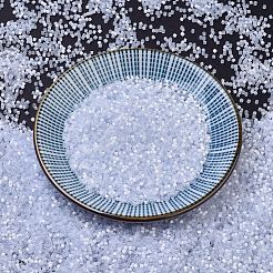 MIYUKIデリカビーズ  シリンダー  日本製シードビーズ  11/0  （db0832)ペールバイオレットシルクサテン  1.3x1.6mm  穴：0.8mm  約2000PCS /ボトル  10 G /ボトル&nbsp;SEED-JP0008-DB0832