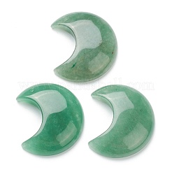 ミックス天然石ペンダント  ムーン  34~35x29~30x7.5~9mm  穴：1.2mm&nbsp;G-A182-01