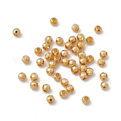 真鍮ビーズ  長持ちメッキ  ラウンド  18KGP本金メッキ  5x4mm  穴：2mm&nbsp;LS-KK-A171-03G-02