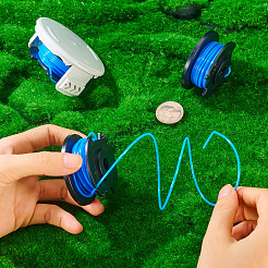 3個 AC14RL3A ストリングトリマー交換用スプールライン キャップ付き リョービ One+ 24V用  18V  40Vトリマー  ブラック  0.065インチ  11フィート/個。&nbsp;FIND-TAC0011-128B