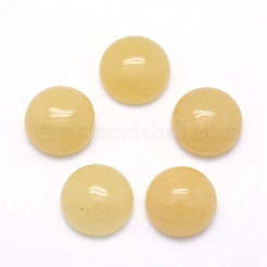 天然トパーズジェイドカボション  半円  12x5~6mm&nbsp;X-G-P393-R35-12mm