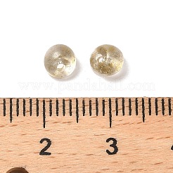 透明なアクリルビーズ  透明  5x4mm  穴：1.2mm  約100個/セット&nbsp;OACR-E038-01E