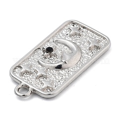 合金ペンダント  ムーン  スター  チャーム  ムーン  26x13x3mm  穴：1.8mm&nbsp;PALLOY-Q365-05P-02