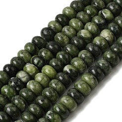 天然中国南部翡翠ビーズ連売り  ロンデル  10~10.5x6mm  穴：1mm  約61個/連  14.88~15.04''（37.8~38.2センチメートル）&nbsp;G-G102-C13-01
