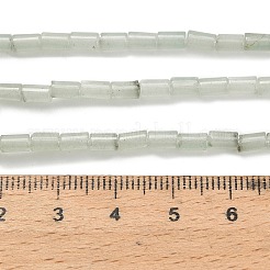 染め加工天然石ホワイトジェイドビーズ連売り  コラム  ダークシーグリーン  5x3mm  穴：1mm  約72個/連  15.04''（38.2センチメートル）&nbsp;G-P600-B07-01B