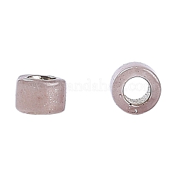 MIYUKIデリカビーズ  シリンダー  日本製シードビーズ  11/0  （db1460)シルバー裏地シナモンオパール  1.3x1.6mm  穴：0.8mm  約20000個/袋  100 G /袋&nbsp;SEED-J020-DB1460