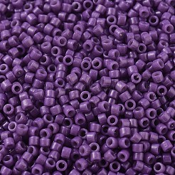 MIYUKIデリカビーズ  シリンダー  日本製シードビーズ  11/0  （db2140)デュラコート染め不透明アネモネ  1.3x1.6mm  穴：0.8mm  約2000PCS /ボトル  10 G /ボトル&nbsp;SEED-JP0008-DB2140