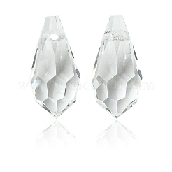 プレシオサ® クリスタルペンダント  チェコクリスタル  451 51 984 ドロップ  クリスタル00030個  11x5.5mm  穴：0.8mm&nbsp;Y-PRC-PC11-00030